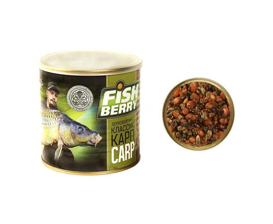 FISHBERRY Зерновой микс Carp (Карп классик) - 430 мл