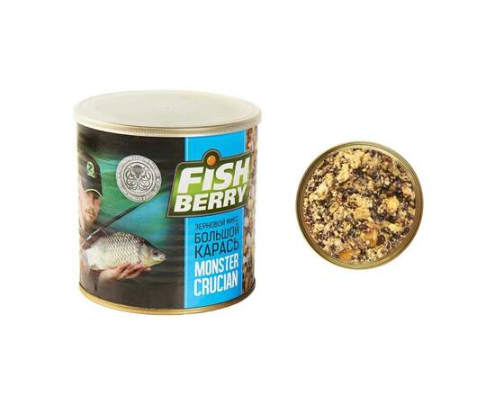 FISHBERRY Зерновой микс Monster Crucian (Большой карась) - 430 мл