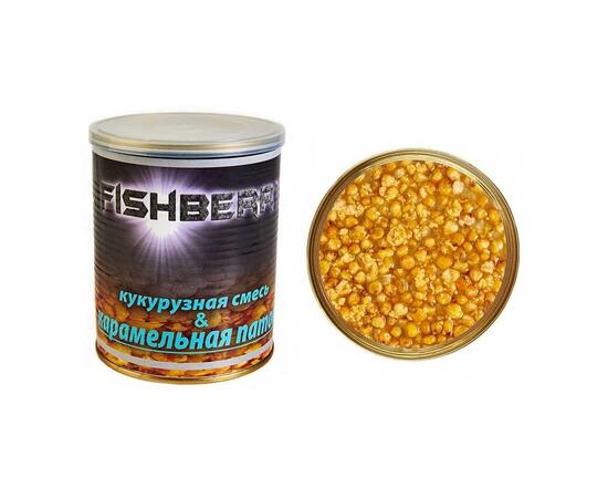 FISHBERRY Зерновая смесь "Кукуруза в карамельной патоке" - 900 мл