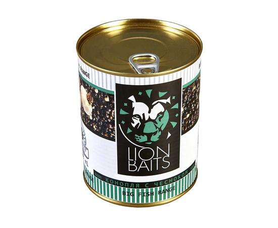 Lion Baits Зерновая смесь Hempseed with Garlic "Конопля с чесноком" - 900 мл
