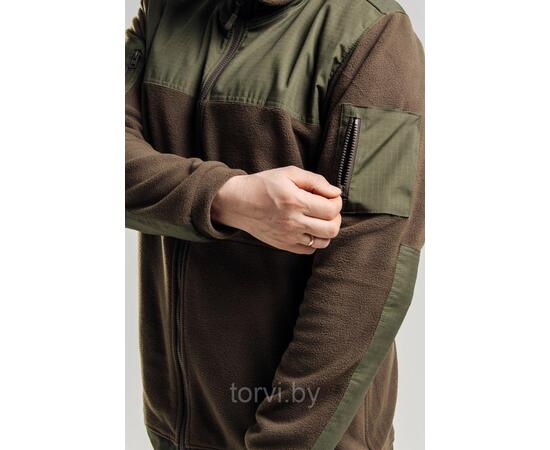 Байка DEFENDR-2 Bay из флиса с отделкой, р 2XL олива, Цвет: олива, Размер: 2XL, фото , изображение 4