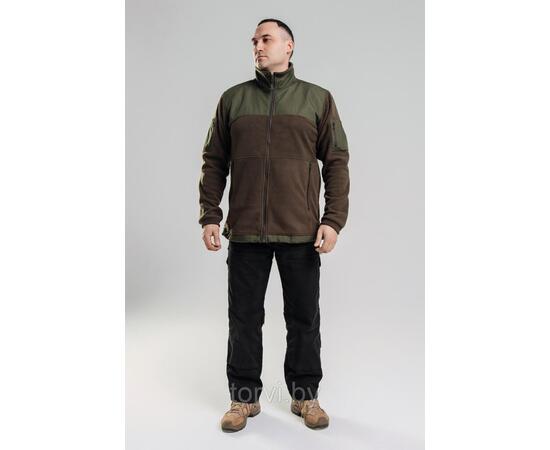 Байка DEFENDR-2 Bay из флиса с отделкой, р 4XL олива, Цвет: олива, Размер: 4XL, фото 