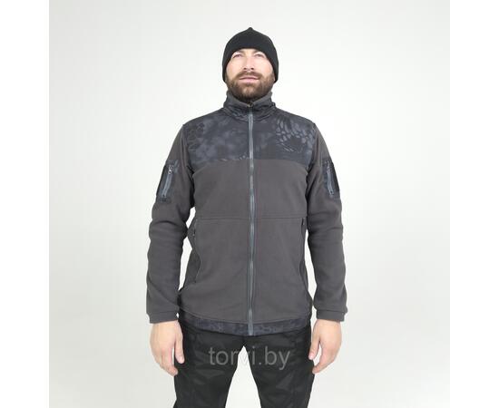 Байка DEFENDR-2 Bay из флиса с отделкой, р 3XL серый питон, Цвет: серый питон, Размер: 3XL, фото 