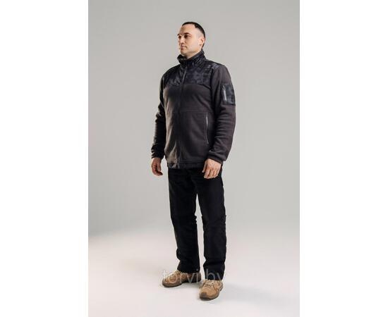 Байка DEFENDR-2 Bay из флиса с отделкой, р 4XL серый питон, Цвет: серый питон, Размер: 4XL, фото , изображение 2