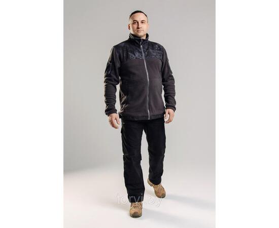Байка DEFENDR-2 Bay из флиса с отделкой, р 4XL серый питон, Цвет: серый питон, Размер: 4XL, фото , изображение 4