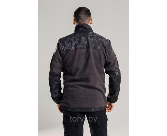 Байка DEFENDR-2 Bay из флиса с отделкой, р 3XL серый питон, Цвет: серый питон, Размер: 3XL, фото , изображение 3