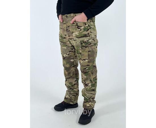 Брюки BDU Premium, рост 182-188, твил, размер 4XL, мультикам, Цвет: мультикам, Размер: 4XL, фото 