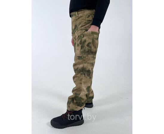 Брюки BDU Premium, рост 182-188, твил, размер 4XL, мох, Цвет: мох, Размер: 4XL, фото , изображение 3