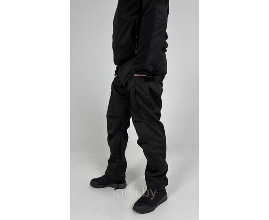 Брюки тактические BDU Premium, с флисом, размер XL, рост 182-188, черный, фото , изображение 4