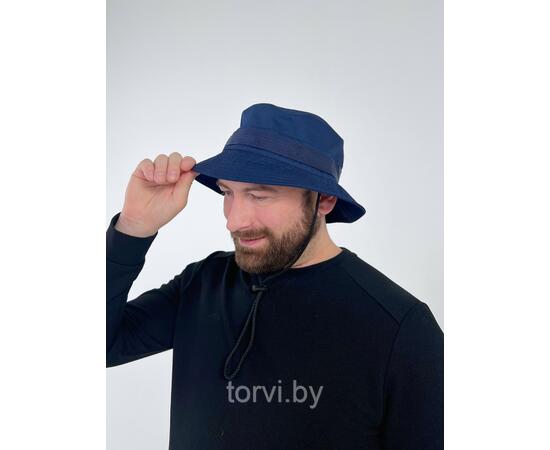Панама, твил, р. 58-60, темный олива, Цвет: темный олива, Размер: 58-60, фото , изображение 2