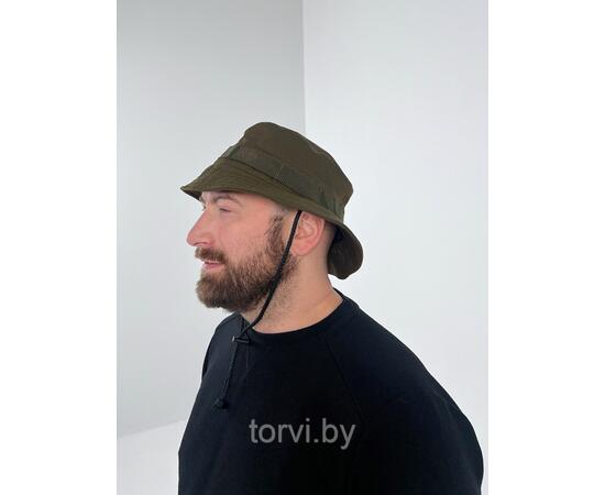 Панама, твил, р. 58-60, синий, Цвет: синий, Размер: 58-60, фото , изображение 3