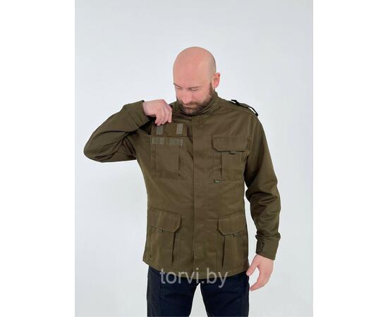 Китель В22, без флиса, рост 182-188, твил, размер 2XL, темный олива, Цвет: темный олива, Размер: 2XL, фото , изображение 8
