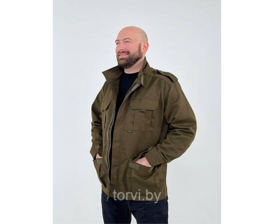 Китель В22, без флиса, рост 182-188, твил, размер 4XL, темный олива, Цвет: темный олива, Размер: 4XL, фото 