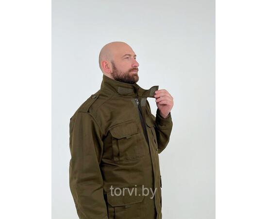 Китель В22, без флиса, рост 182-188, твил, размер 4XL, темный олива, Цвет: темный олива, Размер: 4XL, фото , изображение 9