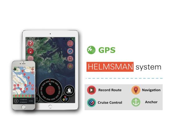 Электромотор лодочный Haswing Cayman B 55 lbs GPS 152 см (постановка на якорь с пульта), фото , изображение 10