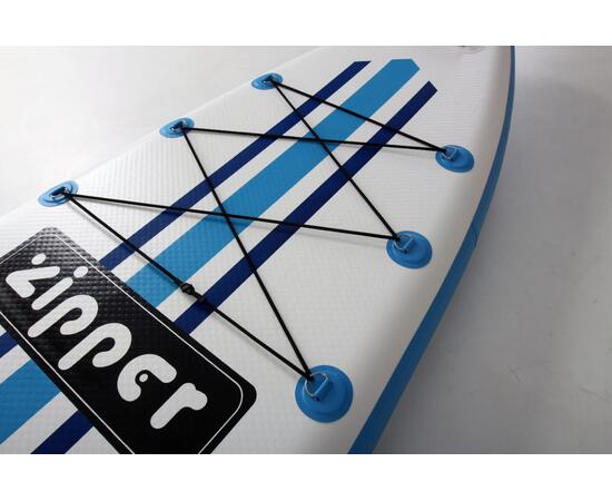 Надувная доска SUP Board (Сап Борд) ZIPPER BORNLINE 12'6'' TURING BLUE, фото , изображение 3
