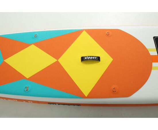 Надувная доска SUP Board (Сап Борд) ZIPPER BORNLINE 11' ORANGE, фото , изображение 3