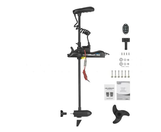 Электромотор лодочный Haswing Cayman B 55 lbs GPS 137 см (постановка на якорь с пульта), фото , изображение 3