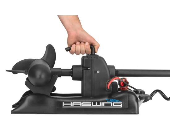 Электромотор лодочный Haswing Cayman B 55 lbs GPS 137 см (постановка на якорь с пульта), фото , изображение 7