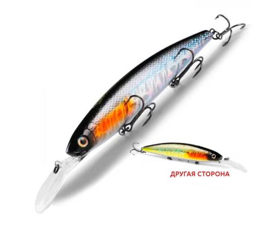 Воблер Bearking Balisong Minnow 130 SF Long Bill Цвет M, Цвет: M, фото 