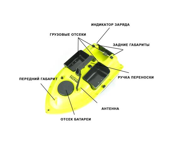 Прикормочный кораблик Flytec Круиз GPS (Flytec V010 GPS), фото , изображение 4