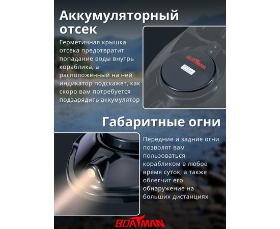 Прикормочный кораблик Boatman Actor Basic, фото , изображение 4