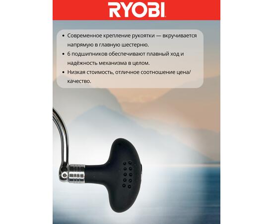 Катушка рыболовная RYOBI VIRTUS Power 4000, Размер шпули: 4000, фото , изображение 7