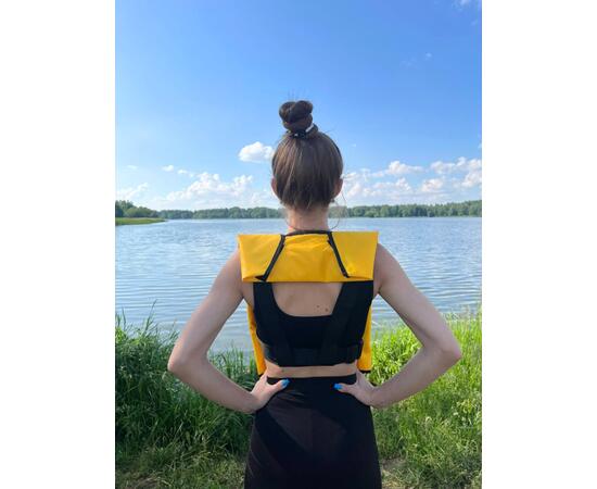 Жилет самонадувающийся спасательный LifeJacket желтый, Цвет: желтый, фото , изображение 12