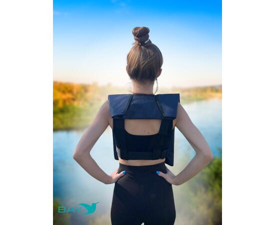 Жилет самонадувающийся спасательный LifeJacket темно-синий, Цвет: темно-синий, фото , изображение 7