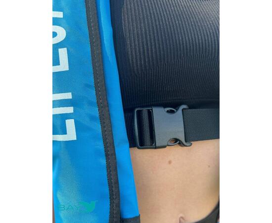 Жилет самонадувающийся спасательный LifeJacket голубой, Цвет: голубой, фото , изображение 8