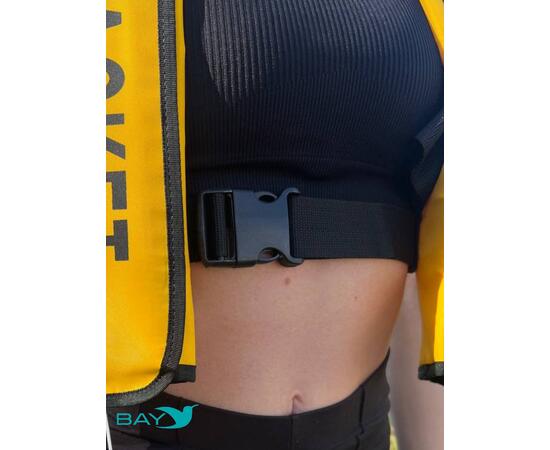Жилет самонадувающийся спасательный LifeJacket желтый, Цвет: желтый, фото , изображение 8