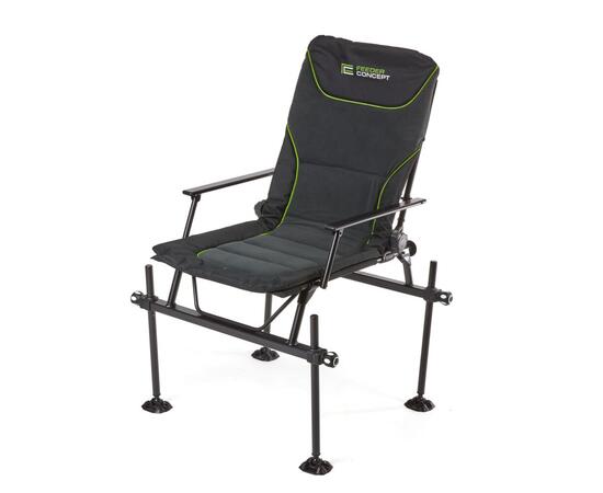 Кресло рыболовное фидерное Feeder Concept COMFORT диаметр ноги 25мм FC5954-058CH, фото , изображение 2