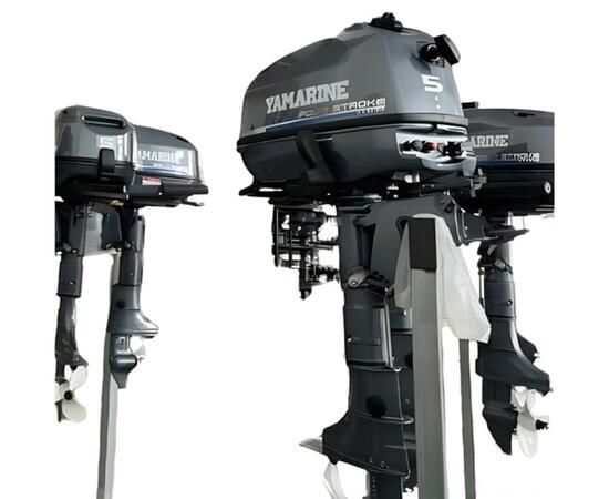 Лодочный мотор Yamarine F5HS (аналог Yamaha 4-х 5 л.с.; встр. бак), фото , изображение 3
