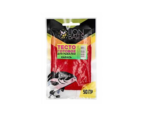 Lion Baits Тесто готовое для рыбалки "Карась" 50гр, фото 