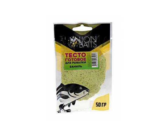 Lion Baits Тесто готовое для рыбалки "Ваниль" 50гр, фото 
