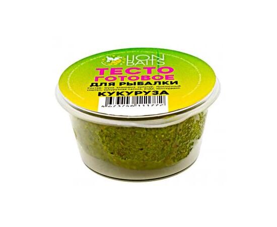 Lion Baits Тесто готовое для рыбалки в баночке "Кукуруза" 50мл, фото 