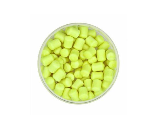 Пеллетс силиконовый плавающий "Ананас" 12х8мм (80шт), Цвет: желтый, Вкус: ананас, Диаметр (мм): 12х8, фото , изображение 2
