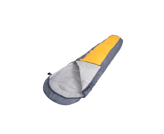 Спальный мешок ACAMPER BERGEN 300г/м2 (gray-orange), Цвет: серо-оранжевый, фото , изображение 2