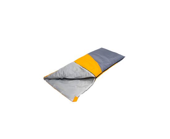 Спальный мешок ACAMPER BRUNI 300г/м2 (gray-orange), Цвет: серо-оранжевый, фото , изображение 2