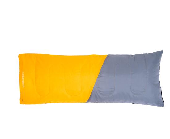 Спальный мешок ACAMPER BRUNI 300г/м2 (gray-orange), Цвет: серо-оранжевый, фото , изображение 3