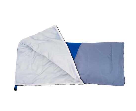 Спальный мешок ACAMPER BRUNI 300г/м2 (gray-blue), Цвет: серо-синий, фото , изображение 4