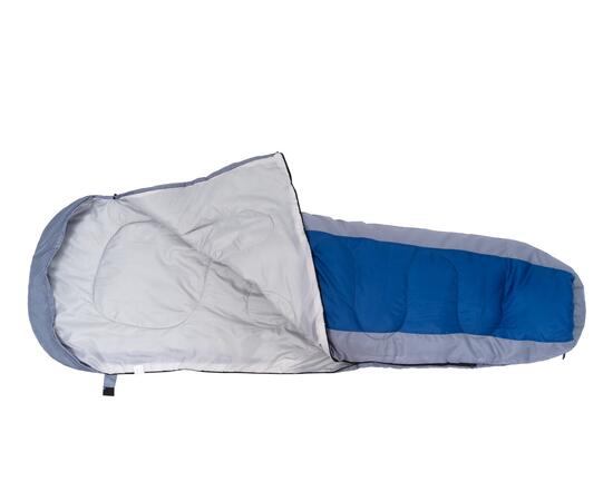 Спальный мешок ACAMPER BERGEN 300г/м2 (gray-blue), Цвет: серо-синий, фото , изображение 4