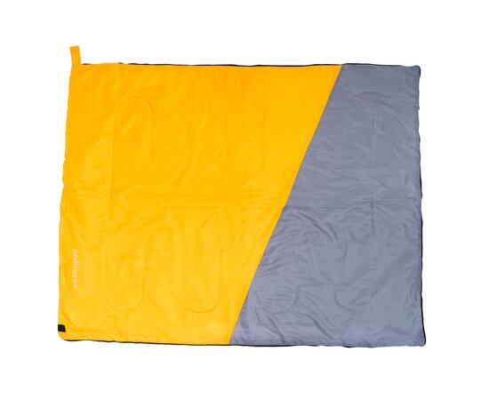 Спальный мешок ACAMPER BRUNI 300г/м2 (gray-orange), Цвет: серо-оранжевый, фото , изображение 5