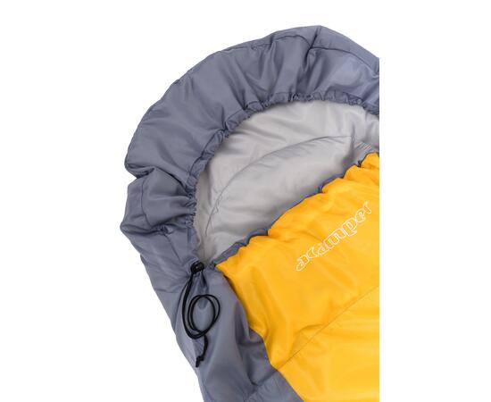 Спальный мешок ACAMPER BERGEN 300г/м2 (gray-orange), Цвет: серо-оранжевый, фото , изображение 5