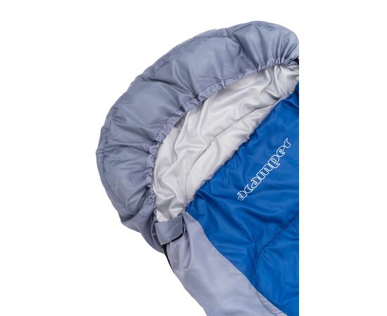 Спальный мешок ACAMPER BERGEN 300г/м2 (gray-blue), Цвет: серо-синий, фото , изображение 5