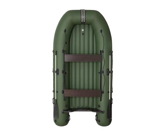 Надувная лодка Фрегат 390 Air (НДНД) Зеленый, фото 