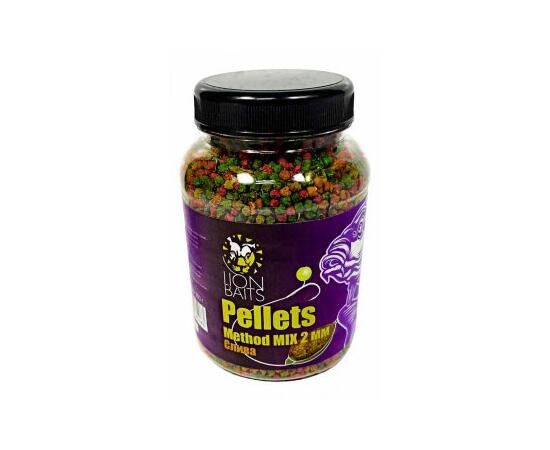 Пеллетс методный Method Mix pellets "Слива" 2мм - 300гр (банка), Цвет: микс, Вкус: слива, фото 