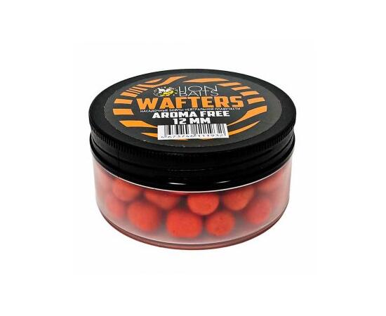 Бойлы нейтральной плавучести (Wafters) "Aroma Free" (без аромы) оранжевый 12мм, Цвет: белый, Диаметр (мм): 12, фото 