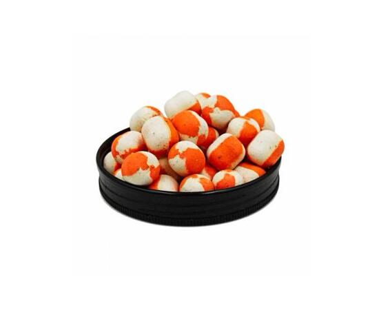 Бойлы нейтральной плавучести (Wafters) "Aroma Free" (без аромы) бело-оранж 14мм, Цвет: бело-оранжевый, Диаметр (мм): 14, фото , изображение 3