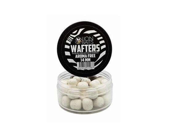 Бойлы нейтральной плавучести (Wafters) "Aroma Free" (без аромы) белый 14мм, Цвет: оранжевый, Диаметр (мм): 14, фото , изображение 2